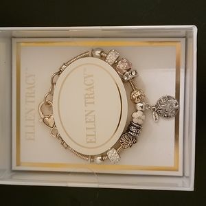 Ellen Tracy charm bracelet